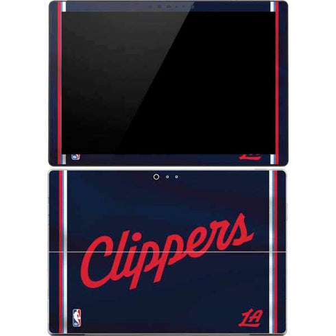 NBA Los Angeles Clippers Distressed Red Surface Pro 4 Skin